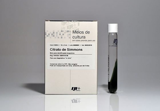Citrato De Simmons Medio De Cultivo www.interlabdist.com.br